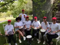 Мастер-классы на праздники по барабанам, хэндпанам хангам, барабанам джембе, шанкобызам варганы, бубнам, глюкофонам, фотография 5