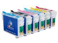 Перезаправляемые картриджи для epson stylus photo rx585