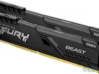 Оперативная память для компьютера kingston fury beast black dimm 64gb ddr4