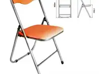 Стул складной для дома и офиса no name рс04 песочный