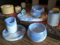 Свечи кашпо, фотография 8