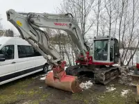 Гидравлический гусеничный экскаватор TAKEUCHI TB2150 с резиновыми цепями, фотография 3