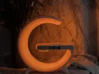 LED Светильник со встроенной беспроводной зарядкой для телефона и колонкой, фотография 4