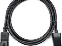 Кабель hdmi displayport 1.8м telecom ta495-1.8m круглый черный