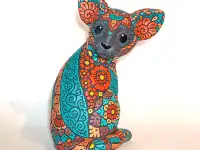 Копилка Кошка ажурная