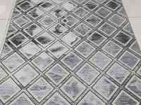 Коврик метражом, трендовая ковровая дорожка Ковер 120 см Серая