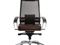 Кресло руководителя метта samurai sl-1 чёрный темно-коричневый