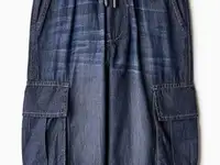 Шорты button blue