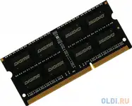Оперативная память для ноутбука digma dgmas31600008d so-dimm 8gb ddr3l 1600 mhz