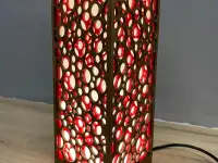 Красный Интерьерный светильник - ночник, фотография 4