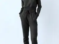 Черный костюм со свитшотом