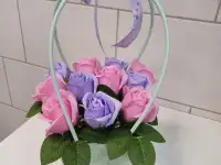 Букеты из мыльных цветов, фотография 2