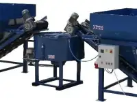 Бетонный мини завод полуавтоматический SUMAB 3 м3час, фотография 2