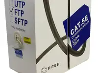 Кабель f/utp indoor 4 пары категория 5e 5bites одножильный 24awg cca