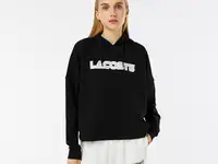 Женская толстовка lacoste branded print hoodie