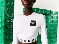 Женская футболка lacoste