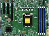 Серверная материнская плата c242 s1151 matx blk mbd-x11scl-f-b supermicro