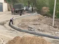 Монтаж бордюров, лотков, асфальтирование, парковки, благоустройство, фотография 2