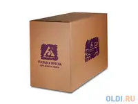 Кресло buro ch-993/brown крестовина хром искусственная кожа коричневый