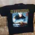 Футболка для фанатов sepultura, состояние новой,тайланд,размер М
