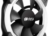 Вентилятор для корпуса hiper hcf1251-03 single ring, rgb fan oem