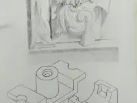 Подготовка к творческим экзаменам, академический рисунок, черчение, фотография 3