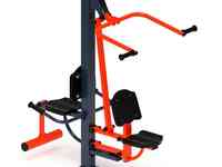 Тренажер уличный «верхняя тяга + флекс ст 021-01»