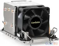 Кулер exegate esnk-p0078ap4.pwm.2u.4189.cu (al+cu, 2u, 5 тепл. трубок, lga 4189, tdp