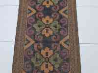 Коврик циновка Пакистан ковровая дорожка 91х180 см Оранж