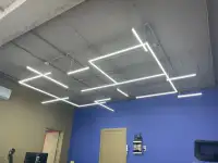 Освещения модульное для офиса