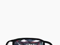 Маска для лица защитная красная жара