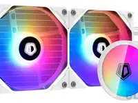 Cooler id-cooling zoomflow 240 xt snow (white/argb) 250w all intel/amd