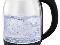 Чайник электрический sunwind sun-k-002 1.8л. 1500вт прозрачный/черный (корпус: стекло)