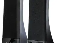 Колонки perfeo tower pf-532 2x3 вт usb черный