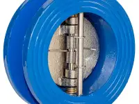 Клапан обратный двухстворчетый межфланцевый