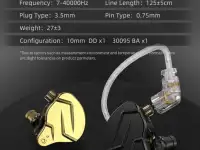 Наушники KZ ZSN Pro X Арматурные, фотография 4