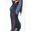 Гидрокостюм sargan nero long жен. монокостюм 3 мм красная строчка, фотография 5