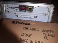 Табло без стекла U  220  В лампа ЛЛ. мощность Р  8 Ватт  заказчик сам выберает  цвет надпись стекло оргстекло и, фотография 2