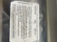 Дефлекторы окон ветровики LEXUS NX. Продам, фотография 2