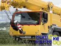 стекло лобовое кабины водителя автокрана Liebherr LTM1095 5.1 - LTM11200 9.1