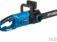 Электрическая цепная пила hyundai lxe 2420 2400вт дл.шины:18" (45cm)