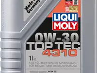 Полусинтетическое моторное масло liquimoly top tec 4310 0w30 1 л 2361