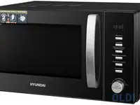 Микроволновая печь hyundai hym-d3028 23л. 900вт черный/серебристый