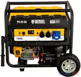 Генератор бензиновый ps 55 ea, 5,5 квт, 230в, 25л, коннектор автоматики,