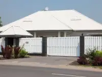 Установка заборного ограждения