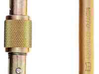 Карабин венто стальной овал высота 513 с муфтой