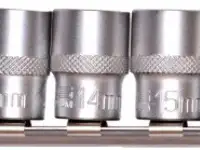 Набор торцевых головок, 3/8", 12-ти гр., crv, 10шт., 9-19мм // stels