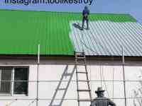 Покраска кровли безвоздушным аппаратом, фотография 3