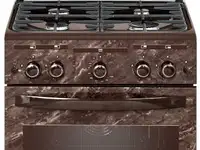 Газовая плита gefest пг 5300-02 0354 коричневый мрамор