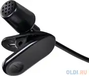 Микрофон проводной hama 00139906 2м черный